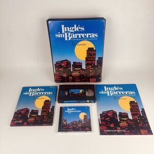 Inglés Sin Barreras Lesson 6 "El Vecindario" VHS - CD - Manual Workbook Set